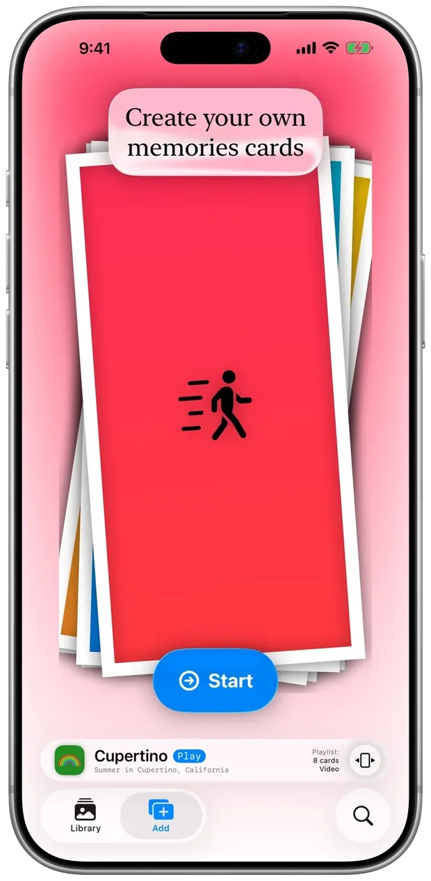Start a card